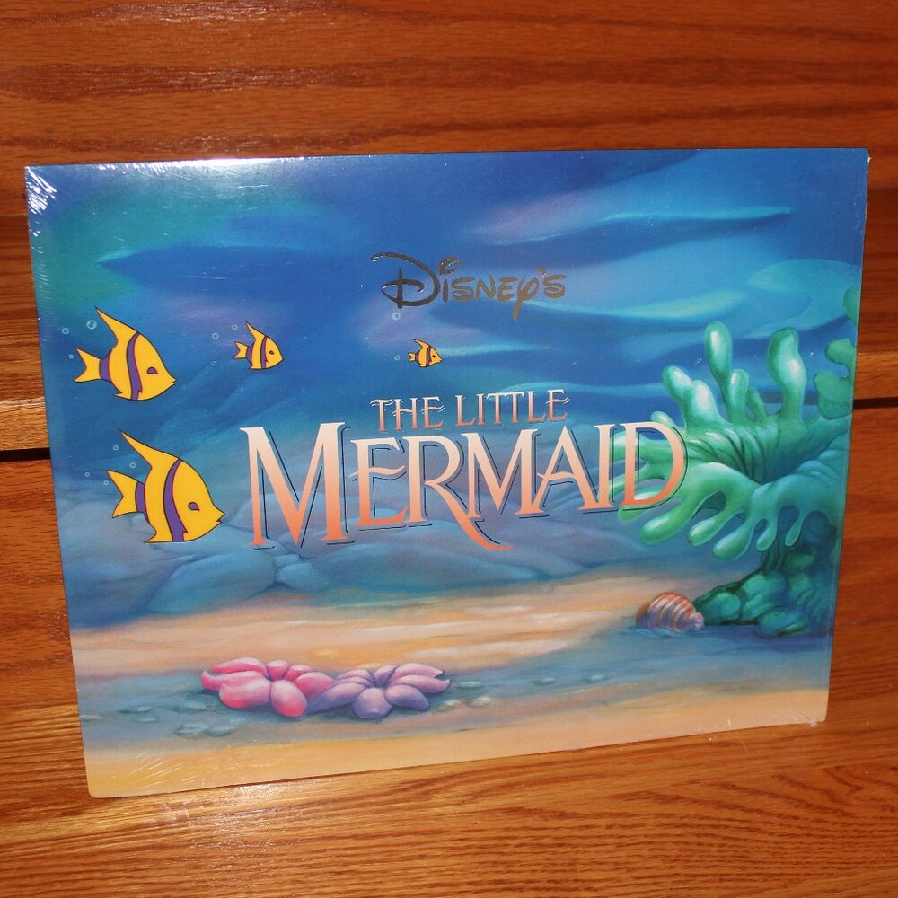 3/$28❤️new Disney's The Little Mermaid 4 x Lithographs in Portfolio For Framing
